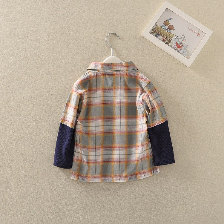 Chemise garcon à manche longue - Ref 2078310 Image 9