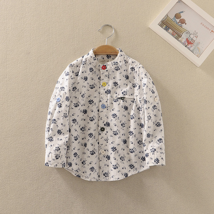 Chemise fille à manche longue - Ref 2087345 Image 8