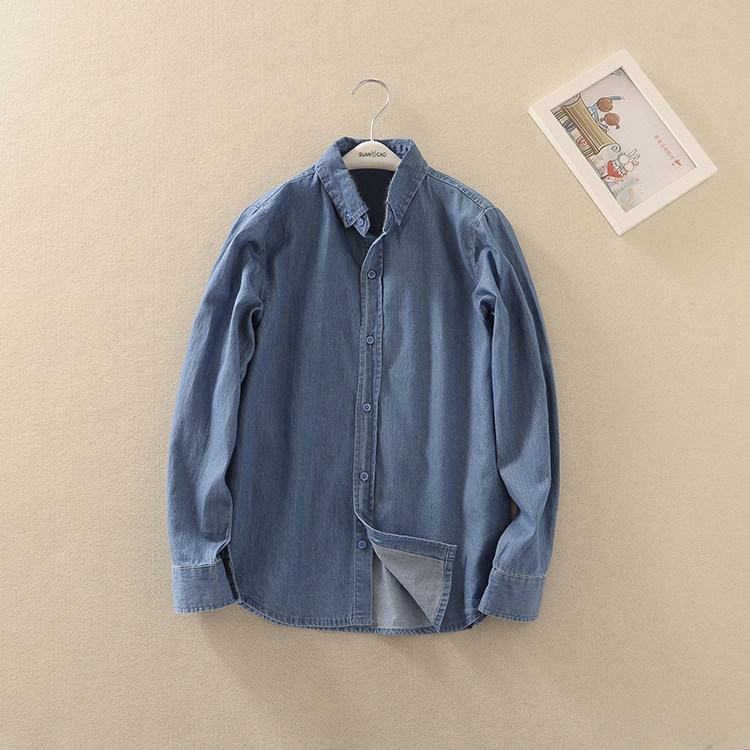 Chemise garcon à manche longue - Ref 2077855 Image 9