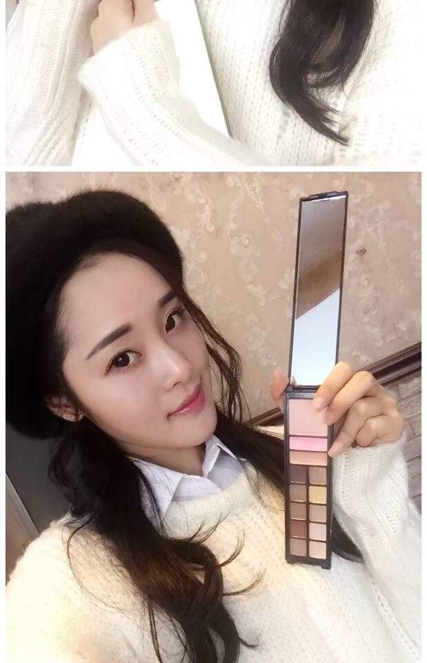 Mỹ chính hãng elf trang điểm bóng mắt son bóng má hồng đĩa bóng mắt đặt màu đất gửi bút bóng mắt - Bóng mắt phấn mắt thỏi