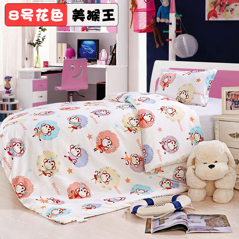 Bông chăn bông phim hoạt hình sinh viên dễ thương chăn mền bé chăn bông chăn bé thiếu nhi cho trẻ em - Quilt Covers chăn tuyết nhung