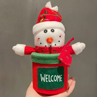 Модель коробки снеговика шарфа