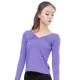 Сиреневый лонгслив