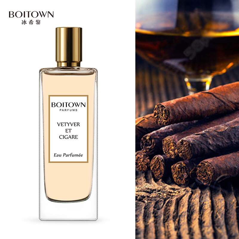 (small crowdsalon incense) Ice Hicory root cigar salon perfume men and women lasting light scent and fresh tobacco smell