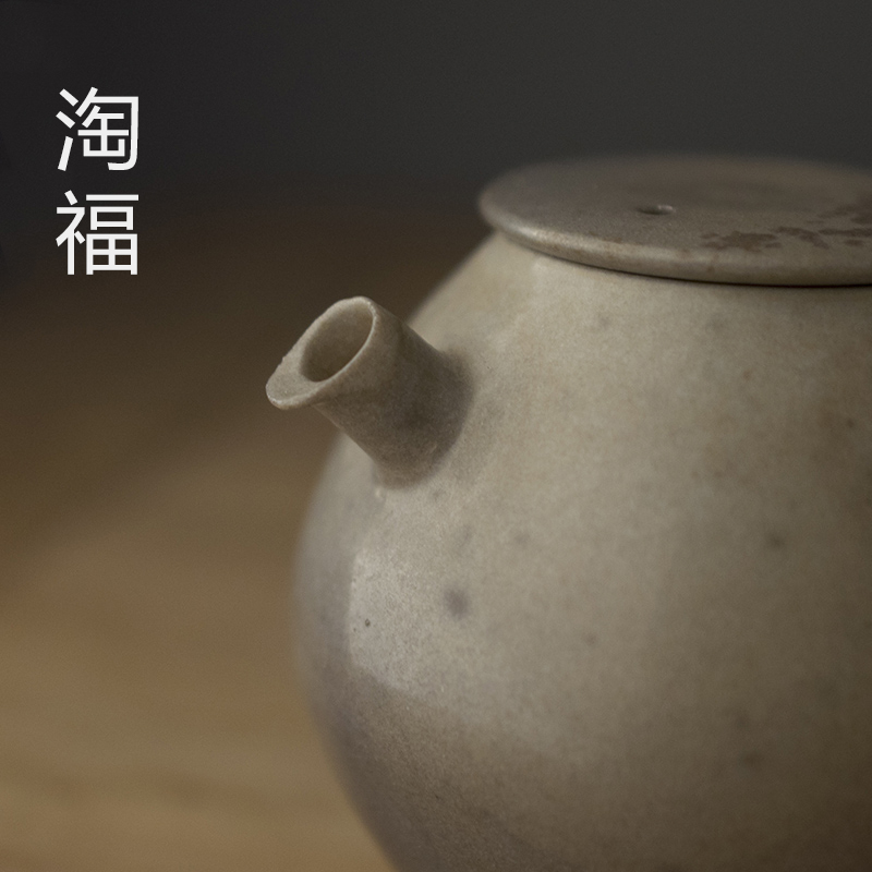 Jingdezhen side after the embryo to burn the teapot ceramic teapot household lasts a kettle pot of kung fu tea set small single pot