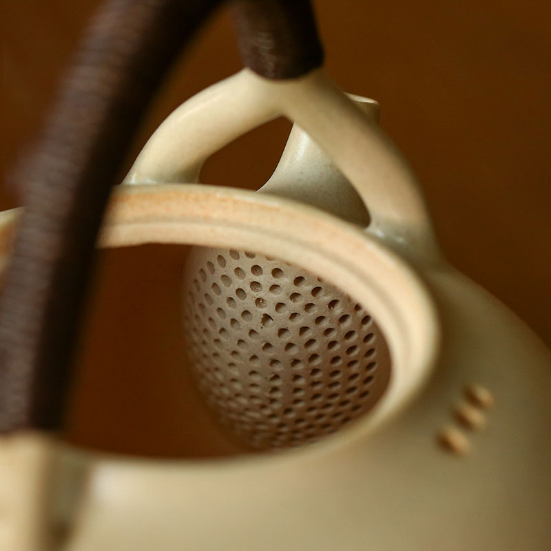 Ceramic teapot single girder pot pot domestic large capacity boiling tea stove tea kettle teapot tea set