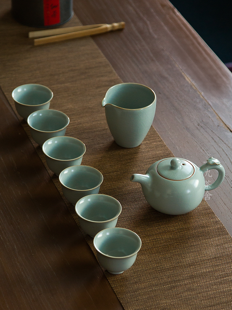 Jingdezhen your up tea suit household contracted and I ceramic cups from the sitting room the teapot tea tea