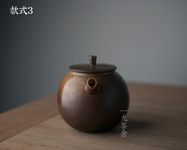 Jingdezhen ceramic firewood teapot home xi shi kung fu tea set the pot of single pot pot of tea to side collection trumpet