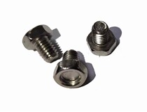 M6 * 8 galvanized hexagon screw GB30 outer hexagon Bolt