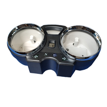 Zongshen motorcycle instrument assembly EN125 glass upper shell code meter American Prince middle shell bottom shell factory direct sales