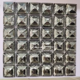 Шестиугольная черная инопланетная металлическая из нержавеющая сталь мозаика