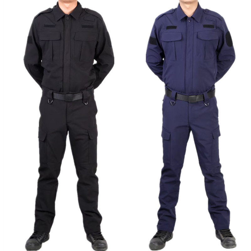 Autumn and winter 511 black long-sleeved quick-drying combat training suit plus fleece thickened TBM instructor suit training suit rescue suit