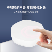 Graffiti zigbee wireless smart switch random Post scene button one-button home home home scene whole house linkage