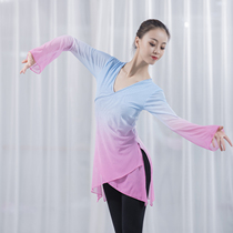 Classical dance practice clothes female adult body rhyme clothes ballet dance clothes Han and Tang body clothes gradient mesh