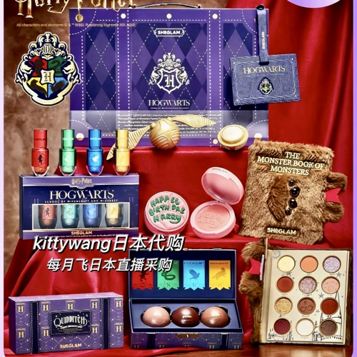 Spot heglam harry potter sint blush yest palette palette high