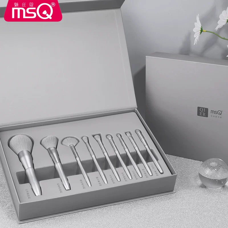 MSQ/魅丝蔻 Brush, foundation, 9 pieces, full set