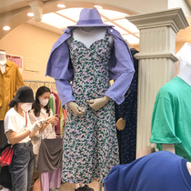 2021 spring halter bottom skirt temperament goddess Fan slim thin suspender skirt bandeau floral dress