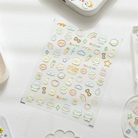 Кремовый, с медвежатами