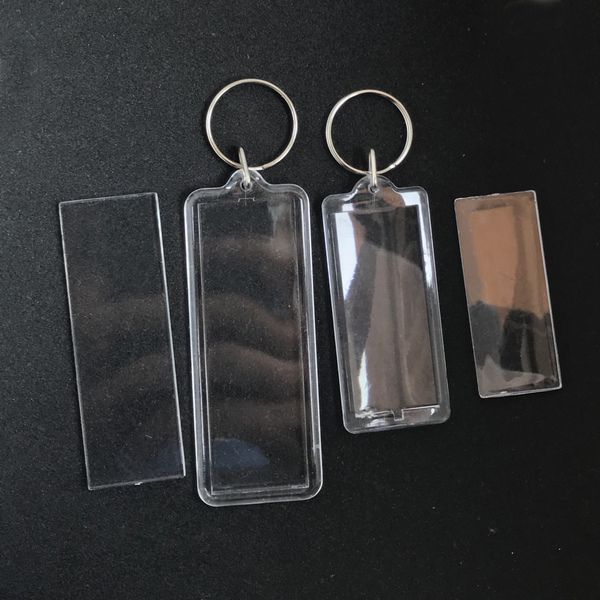 Acrylic Keychain for Hotel Rooms That Can Open the Cover of the Long-Tube Keychain, Ultrasonic, Direct Sales from the Manufacturer