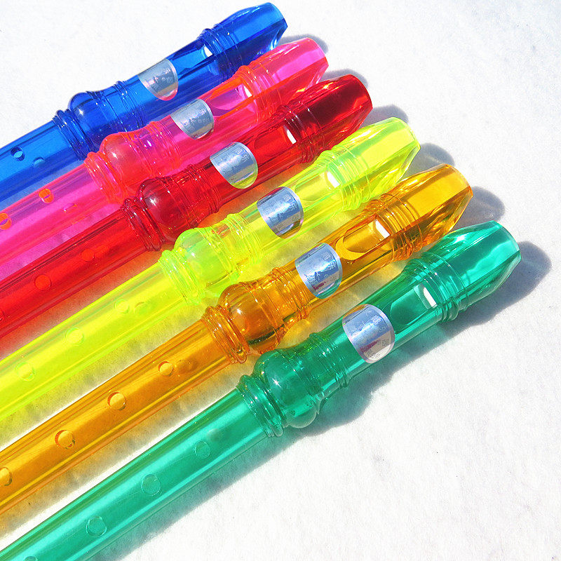 Swan straight flute beginner Adult zero-based children's students 6 holes 8 holes German treble straight flute playing instrument