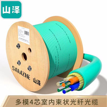 samzhe (samzhe) 4 core OM 40000 MHz multimode indoor fiber optic cable bundle soft cable 100 m G3-4100