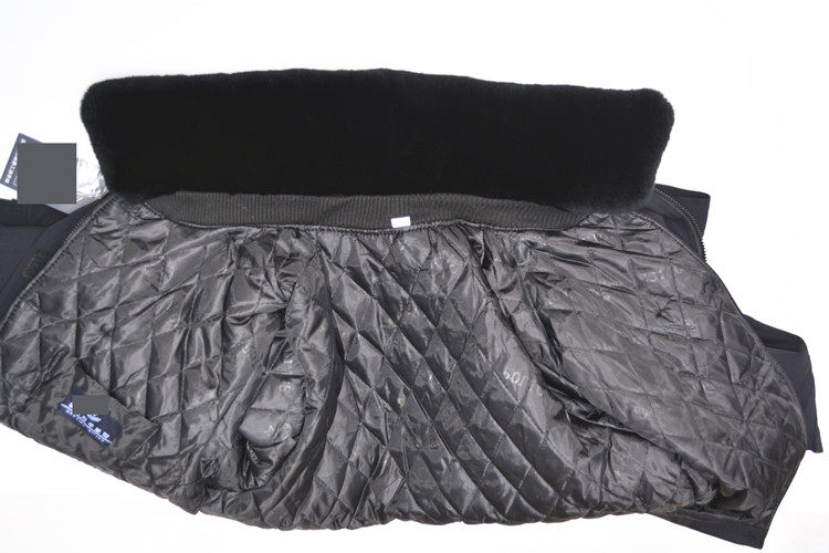 Зима на дежурстве подбитый воротник lexus Сан - кролик отворот натуральная кожа длинные волосы воротник меховым воротником сын один Закон о государственном судебном преследовании механическая обработка 