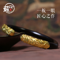 Tibet natural wild chicken blood vine bracelet bag pure gold bracelet jewelry female couple accessories male original rattan wooden bracelet rattan bracelet