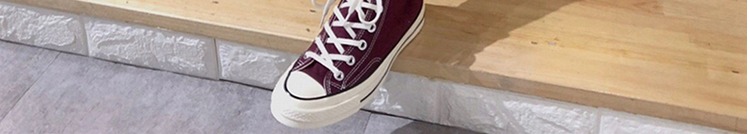 Converse / Converse 1970s Samsung tiêu chuẩn giày vải đỏ cổ điển cao 162051C 162052C giày sneaker