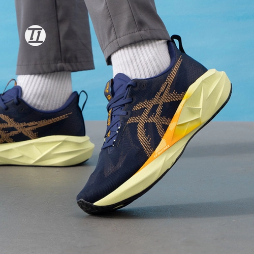 Asics/亚瑟士 Novablast 5 удобные и универсальные противоскользящие, износостойкие, амортизирующие резиновые кроссовки 1011B975