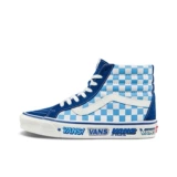 VANS Vans Sk8-Hi Anaheim черный цвет вышитый высококвалифицированные мужчины и женские холст обувь vn0a54fba5j