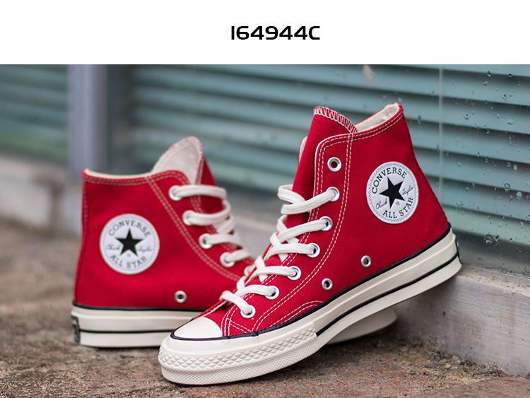 Converse CONVERSE 1970S cao lê hoa màu xám đá xám giày nam giày nữ giày vải giày 164946C - Plimsolls giày thể thao nam adidas