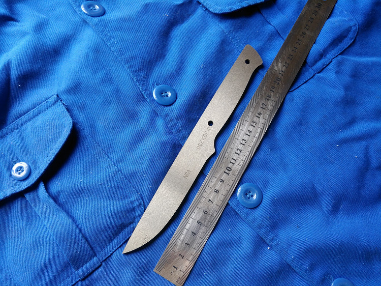 5*30*230 Special Steel Outdoor Survival Knife Decoration Survival Field SDT Forging V3N Steel Material 65-69HRC