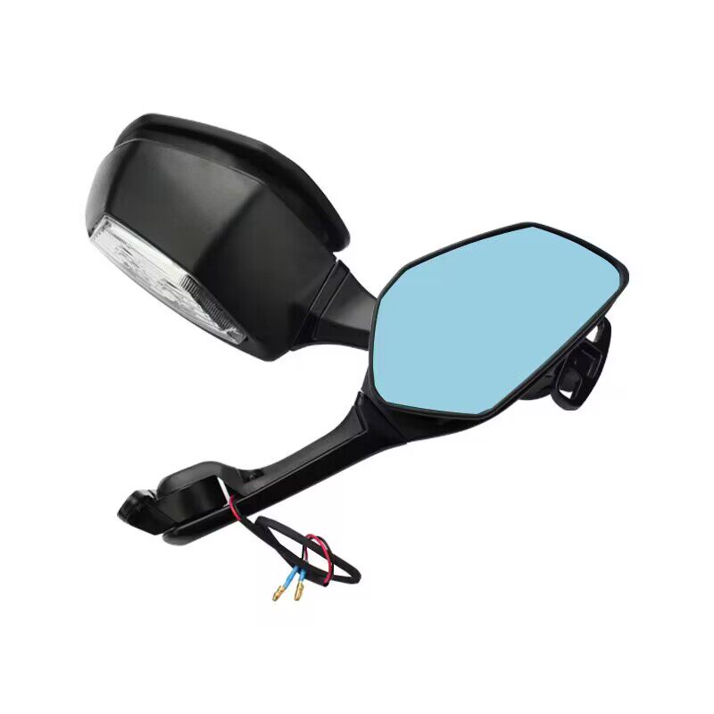 Wholesale Applicable Qianjiang 22-25 Sai 600 Sai 550S Sai 800 Motorcycle Modified with Light Daniel Rearview Mirror