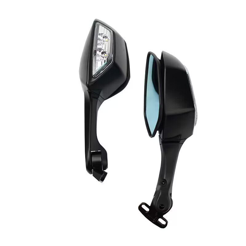 Wholesale Applicable Qianjiang 22-25 Sai 600 Sai 550S Sai 800 Motorcycle Modified with Light Daniel Rearview Mirror