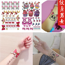  Sailor Moon tattoo stickers Cat Artemis cartoon wrist transformer cartoon cute bow tattoo