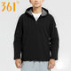 361 Sports Jacket Hooded Warm Windproof Jacket