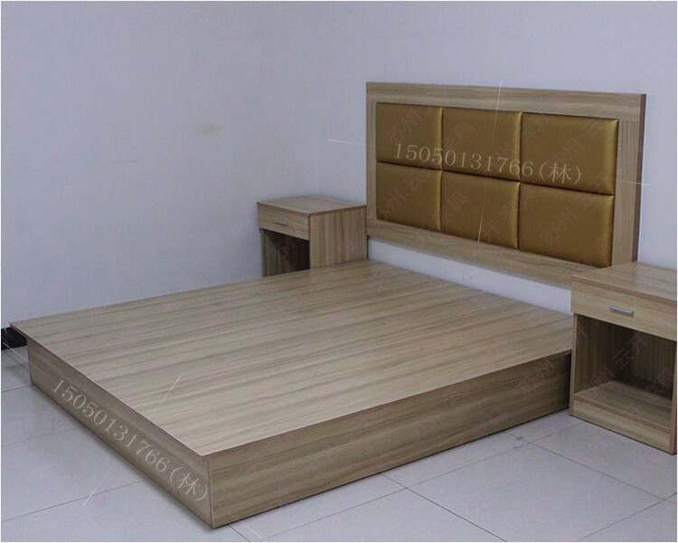 Business Minimalist Modern Clubhouse Hotel Bed Hotel Furniture Bedroom Punctuator 3 Earthly Rooms Full Cabinet Table And Chairs Combination