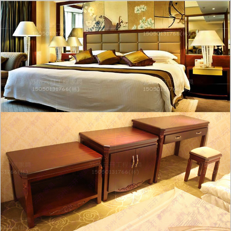 Hotel hotel furniture desk computer desk TV cabinet bed luggage rack stool guest room chair business rental suite