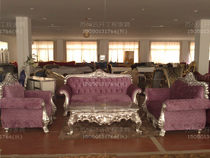 1 2 3 European night club villa home theater booth KTV hall reception European sofa set