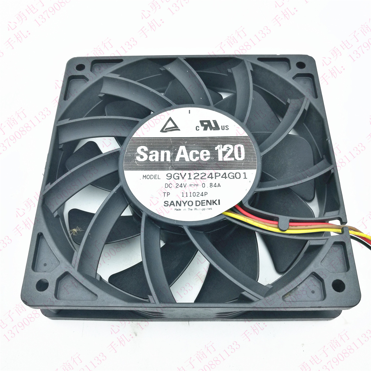 Original Sanyan 9GV1224P4G01 12025 24V 0 84A 4 line High fan cooling fan
