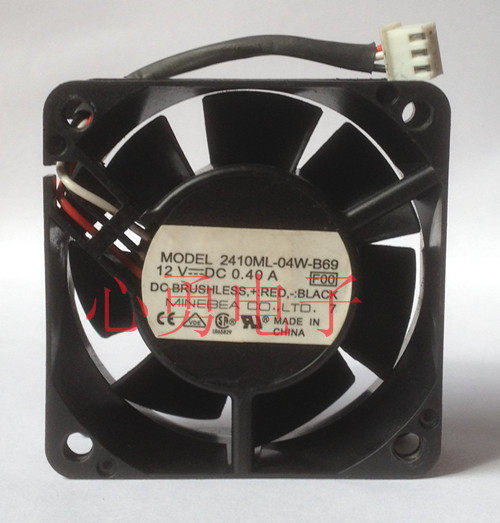 Original dress NMB Meibei heat dissipation fan 2410ML-04W-B69 DC12V DC12V 0 40A 3 Line 6025
