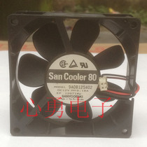 Original Sanyo Sanyo heat dissipation fan 9A0812S401 9A012402 12V 0 18A 8025