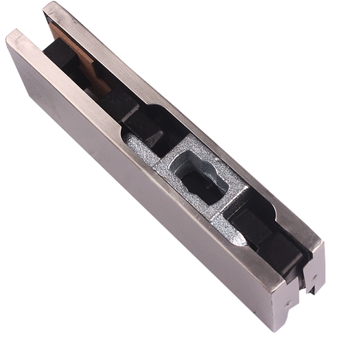 Верхняя и нижняя зажима стеклянной двери, безрамная аксессуара для пружинной двери, дверь зажимает зажим папки, верхние и нижние зажимы, дверная зажим