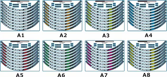Autocollant pour vélo - Ref 2292182 Image 8