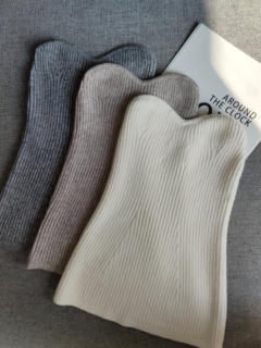 Knitted Tube Top for Women, Spring, Pure and Alluring, Waist-Cinching, Slimming, Sexy Off-Shoulder Top, Can Be Worn Outside or as an Inner Layer