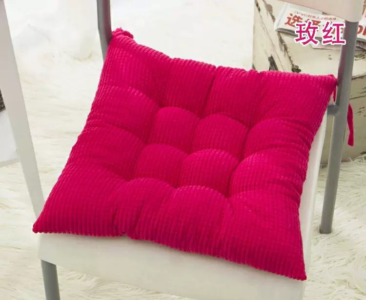 Corduroy hạt ngô ăn ghế đệm bàn văn phòng và ghế phân mông sang trọng 45x45cm - Ghế đệm / đệm Sofa bộ đệm ghế