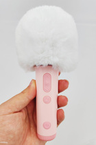 Mengbei K Gebao special plush microphone cover elastic dust-proof spray-proof and dirt-resistant washable microphone cover