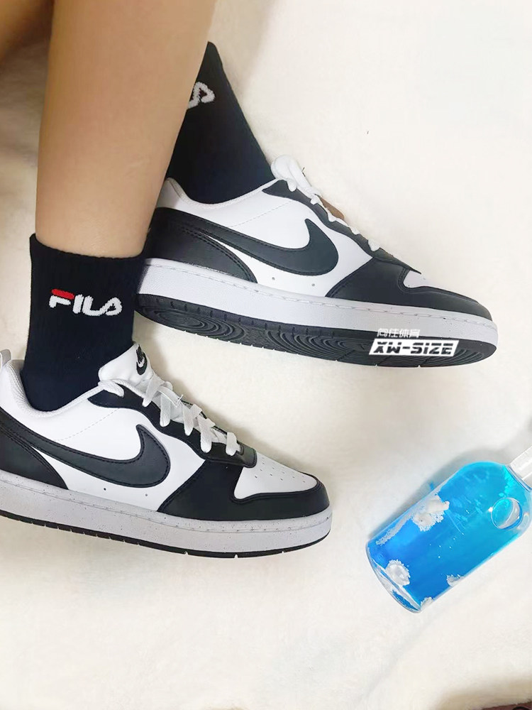 обувь на тонкой подошве ( для скейтборда ) 向往体育nike耐克court新款春夏女子小dunk小空军板鞋 hv1804-121
