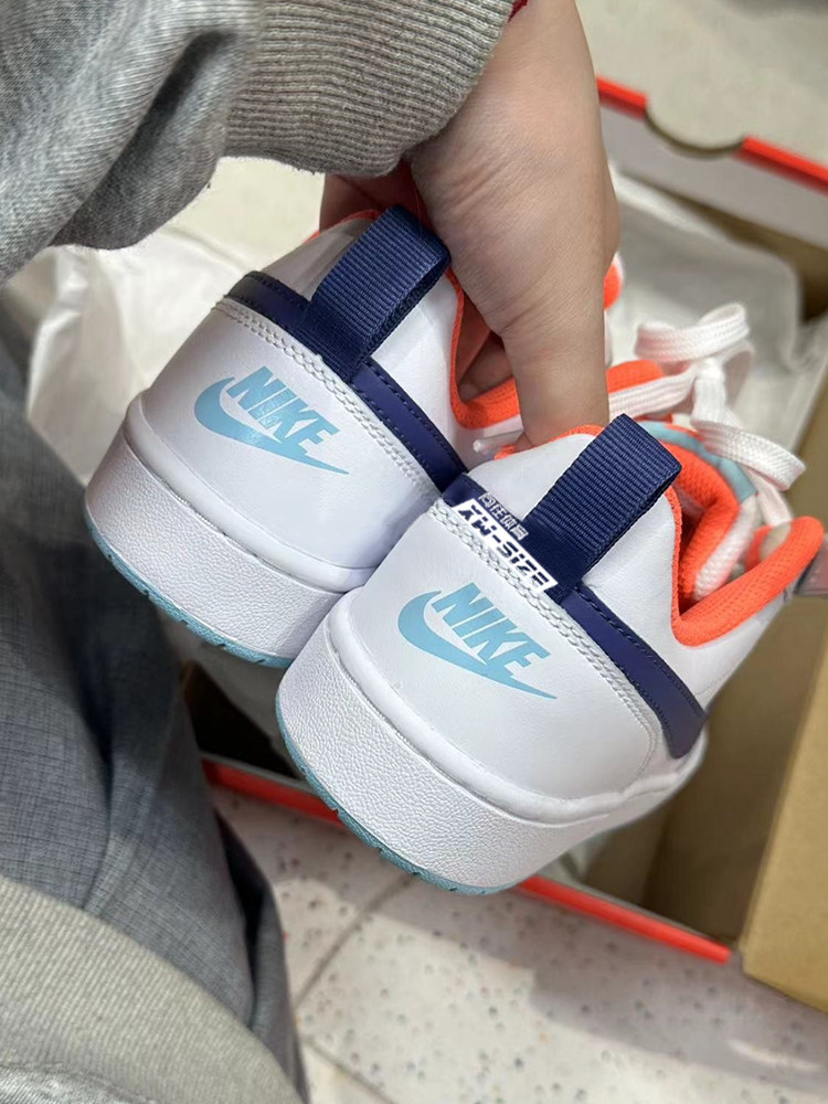 обувь на тонкой подошве ( для скейтборда ) 向往体育nike耐克court新款春夏女子小dunk小空军板鞋 hv1804-121