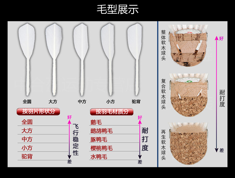 Khả năng chơi lông cầu lông thi đấu cạnh tranh số 4 lông ngỗng đầy vườn thực trò chơi bóng 12 gói lưới vợt cầu lông